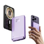 Wireless Power Bank Manufacturer - OEM/ODM H1S Transparent 5000mAh-20000mAh Magnetic