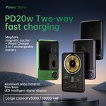 Wireless Power Bank Manufacturer - OEM/ODM 10000mah PD 20W Bidirectional 15W Wireless