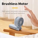 Neck Fan Factory - OEM/ODM New F16 Dual Motor Dual Fan Blade Folding 2000mAh