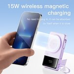 Power Bank Factory - OEM/ODM Q18 PD 35W Fast Charging 15W Magnetic Large Capacity