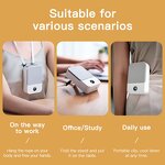 Neck Fan Factory - OEM/ODM Simplicity Rechargeable Portable with LED Display Wearable