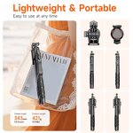 Selfie Stick Factory - OEM/ODM L16 TT 1.8m Telescopic Aluminum Alloy Auto Tripod