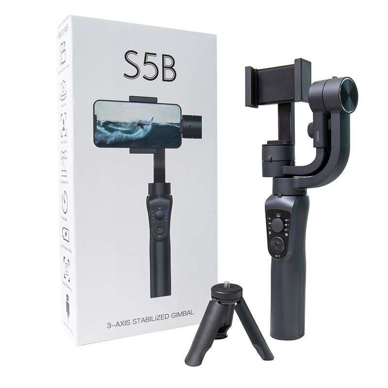 Gimbal Stabilizer Factory - OEM/ODM S5B Face Automatic Tracking Handheld 3 Axis