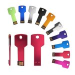 USB Flash Drive Manufacturer - OEM/ODM Promo Gift Key Shape Metal for Promotional