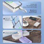 Wireless Power Bank Manufacturer - OEM/ODM New X5 10000mAh 22.5W Fast 15W Magnetic