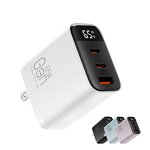 Phone Charger Factory - OEM/ODM New K39 GaN Smart Digital Display 65W Fast Charging