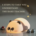 Night Light Factory - OEM/ODM MYCP2307 Cute Panda Sleep Light Rechargeable Atmosphere