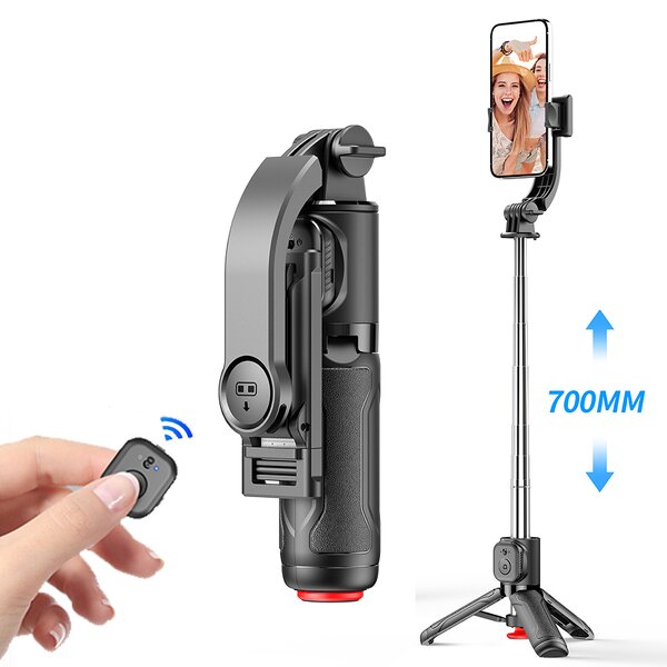 Selfie Stick Factory - OEM/ODM TT22 Mini Auto Pop-up Stainless Steel Tripod