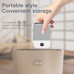 Neck Fan Factory - OEM/ODM Simplicity Rechargeable Portable with LED Display Wearable