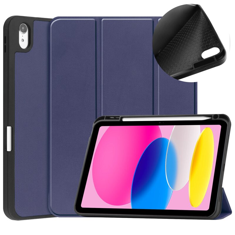 Shockproof Tablet Case Factory - OEM/ODM Tri-fold Caster for iPad 10 2022 10.9"