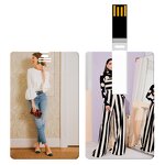 USB Flash Drive Factory - OEM/ODM Business Card 2.0 Full Color Printing 8GB Plastic