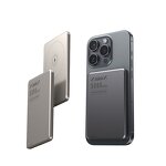 Wireless Power Bank Manufacturer - OEM/ODM X6 2-in-1 Ultra-thin 15W Magnetic 5000mAh