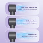 Cold Air Fan Manufacturer - OEM/ODM 637 High Speed 3000mAh Handheld 100 Speed Wind