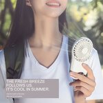 Handheld Fan Factory - OEM/ODM New F12 800mAh Rechargeable Hook Mountain Mini