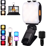 LED Light Manufacturer - OEM/ODM D4 Portable Stretchable Square RGB with Clip