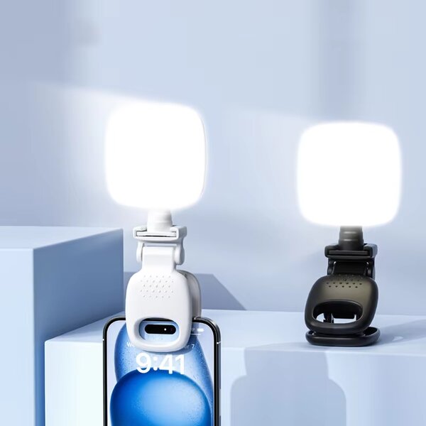 Mini Camera Light Manufacturer - OEM/ODM D5 Square Light Laptop Clip for Vlog Selfie