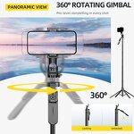 Selfie Stick Factory - OEM/ODM TT18 1.8m Auto Pop-up Quadrapod with 1/4 Interface