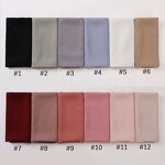 Customized Muslim Shawls Factory - OEM 2024 Ruizi Customized Supplier Islam Malaysia Korean Shawls Muslim Premium Thick
