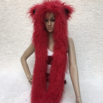 Cat Ear Scarf and Hat Manufacturer - OEM New Cat Ear Scarf and Hat Autumn Winter Warm Wool Fur Neck Scarf Excellent Ear