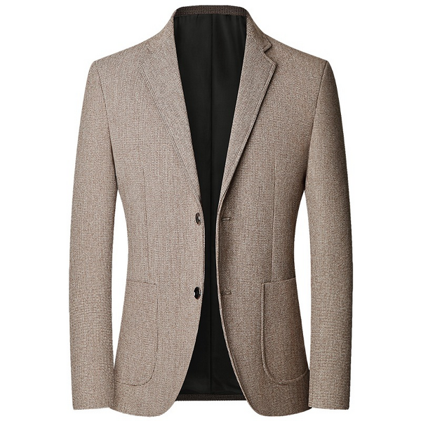 Dad Jacket Factory - OEM Spring Autumn New Style Middle-aged Men's Suit Casual Dad Outfit Single-piece Blazer