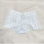 Panties Factory - OEM 2025 Women's High-Waisted Lace Sexy Mesh Cross-Border Seamless Cut Breathable