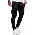 Overalls Factory - OEM Factory Price Overalls Straight Slim Fit Solid Color Sweat Casual Trousers