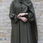 Muslimah Abaya Manufacturer - OEM 2024 Ruizi 2025 Ladies' Elegant Traditional Muslimah Abaya Best Selling Dubai