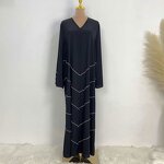 Islamic Clothing Manufacturer - OEM High Quality Ruizi Hot Sell Design Islamic Clothing Nida Diamond Dubai