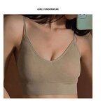 Bra and Panty Sets Manufacturer - OEM New Trend Ruizi Wire Free Girls Brassier Fitness Crop Top Stretch Push up
