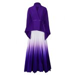 Gradient Skirt Set Factory - OEM Plus Size Top Gradient Skirt Two-Piece Set for Women