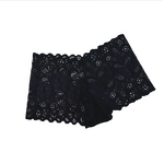 Panties Factory - OEM 2025 Women's High-Waisted Lace Sexy Mesh Cross-Border Seamless Cut Breathable