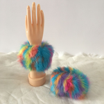 Fur Wristband Factory - OEM European American Fur Wristband Autumn Winter Warm Fur Thermal Wrist