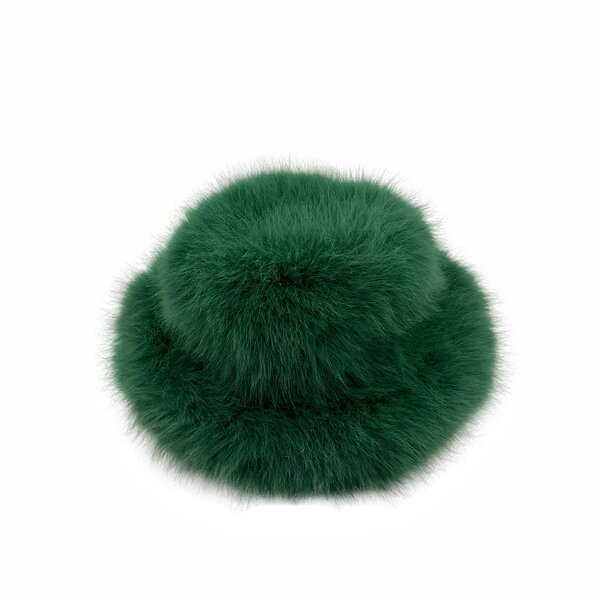 Fisherman Hat Factory - OEM Fur Autumn Winter Plush Stylish Punk & Sexy Basin Fisherman Hat Casual Scene