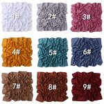 Square Scarf Manufacturer - OEM 2024 Ruizi 90*90Cm Malaysia Women Islamic Shawls Muslim Headscarf Bawal Tudung Square