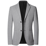 Dad Jacket Factory - OEM Spring Autumn New Style Middle-aged Men's Suit Casual Dad Outfit Single-piece Blazer