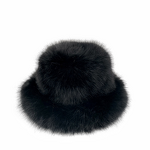 Fisherman Hat Factory - OEM Fur Autumn Winter Plush Stylish Punk & Sexy Basin Fisherman Hat Casual Scene