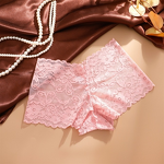 Panties Manufacturer - OEM High Waist Lace Sexy Mesh Breathable Belly Control Thin Women's Briefs