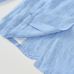 Linen Jacket Manufacturer - OEM New Linen Men's Single Breasted Plus Size Casual Suit Thin Jacket