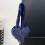 Crossbody Love Bag Manufacturer - OEM European American Retro Crossbody Love Bag Large Capacity Shell with Fur Personalized