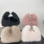 Armpit Dinner Bag Factory - OEM Autumn Winter Bag High-End Plush Armpit Dinner Bag New Fur Hand-Held Clothing Accessory