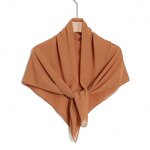Square Scarf Manufacturer - OEM 2024 Ruizi 90*90Cm Malaysia Women Islamic Shawls Muslim Headscarf Bawal Tudung Square