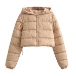 Hooded Jacket Manufacturer - OEM Autumn Winter New European American Women's Clothing Urban Leisure Regular Hooded