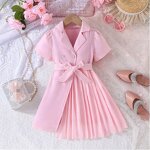 Patchwork Pleated Skirt Manufacturer - OEM Dress for Girl Exquisite Design Suit Skirt Patchwork Pleated Skirt for Elegant Party