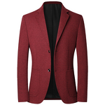 Dad Jacket Factory - OEM Spring Autumn New Style Middle-aged Men's Suit Casual Dad Outfit Single-piece Blazer