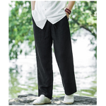 Linen Pants Factory - OEM Men's Linen Pants Thin Breathable Youth Cotton Linen Wide Leg Casual Long Pants Plus Size