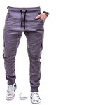 Cargo Casual Trousers Factory - OEM Factory Price Hot Selling Custom Multi Pocket Solid Color Sweatpants Mens Jogger Pants