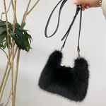 Armpit Dinner Bag Factory - OEM Autumn Winter Bag High-End Plush Armpit Dinner Bag New Fur Hand-Held Clothing Accessory