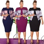 African Women's Professional Clothing Manufacturer - OEM 2024 Arrive Ropa De Mujer Turkey Dress Frocks Suit African