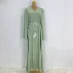 Islamic Clothing Manufacturer - OEM High Quality Ruizi Hot Sell Design Islamic Clothing Nida Diamond Dubai