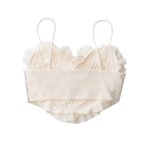 Sling Top Factory - OEM 2025 Chic Heart Shaped Fluffy Short Sling for Women's Street Fashion